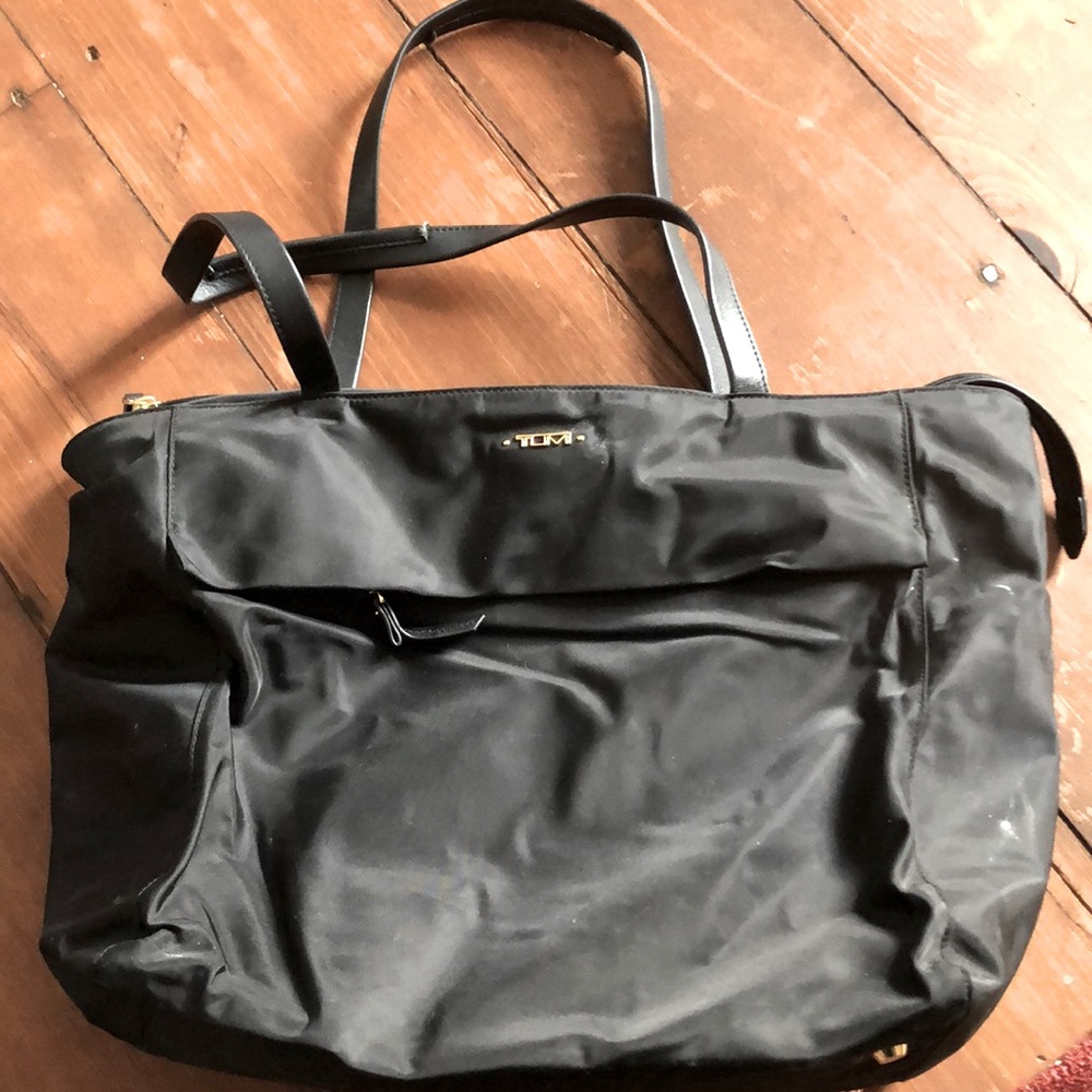 Tumi Nylon Laptop Tote!
